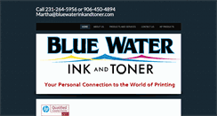 Desktop Screenshot of bluewaterinkandtoner.com